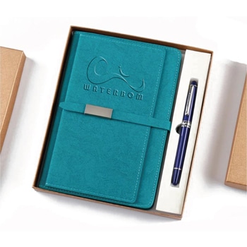 gift set of pen and diary